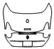 2016 Ferrari California T Trunk Lid Kit