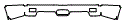1990 Ferrari F40 Rear Bumper Kit - PPF