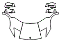 2010 Lamborghini Murcielago Roadster Hood, Fender and Mirror Kit - PPF