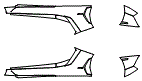 2013 Lamborghini Aventador LP700-4 Rocker Panel Kit - PPF