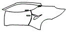 2024 Lotus Emira Door and Rear Fender Kit - PPF