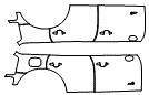 2022 Mini Countryman Rear Fender and Door Kit - PPF