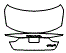 2016 Maserati Quattroporte GTS Trunk Lid Kit - PPF