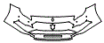 2021 Maserati Quattroporte Bumper Kit - PPF