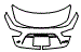 2018 Maserati Ghibli Trunk Lid Kit - PPF