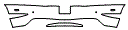 2013 Bentley Continental GTC Rear Bumper Kit - PPF