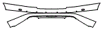 2018 Bentley Mulsanne Speed Rear Bumper Kit - PPF