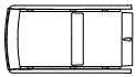 2025 RIVIAN R1S STANDARD XPEL COVERAGE Roof Kit