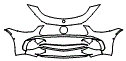 2024 Mercedes Benz SL Roadster Bumper Kit - PPF