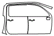 2023 Chevrolet Silverado HD Door and A-Pillar Kit - PPF