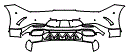 2026 MERCEDES BENZ SL ROADSTER AMG SL 55 Rear Bumper Kit