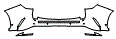 2024 Lexus NX F Sport Rear Bumper Kit - PPF