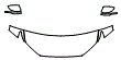 2024 Honda Cr-V EX-L Hood, Fender and Mirror Kit