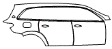 2024 Mercedes Benz Maybach GLS 600 4MATIC SUV Door and Rear Fender Kit - PPF