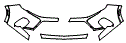 2025 Chevrolet Blazer LT Bumper Kit - PPF