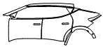 2023 Genesis GV60 Door and Rear Fender Kit - PPF