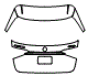 2021 Mercedes Benz GLE SUV Base Hatch Kit - PPF