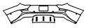 2023 Land Rover Range Rover Sport Rear Bumper Kit - PPF
