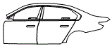 2024 BMW i7 Door and Rear Fender Kit - PPF