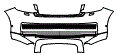2023 Land Rover Range Rover Standard Wheelbase SV Bumper Kit