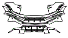 2024 Lamborghini Urus Rear Bumper Kit - PPF