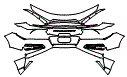 2026 CHEVROLET CORVETTE ZR1X Rear Bumper Kit