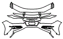 2023 Chevrolet Corvette Convertible Rear Bumper Kit - PPF