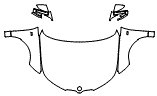 2023 BMW iX M60 Full Hood, Fender and Mirror Kit - PPF