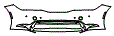 2024 Toyota Prius Bumper Kit - PPF