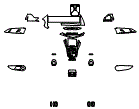 2023 Bmw Xm Display Screen and Interior Kit