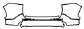 2024 Toyota RAV4 Prime SE Rear Bumper Kit