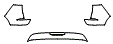 2022 Chevrolet Bolt EUV LT Rear Bumper Kit