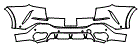 2024 BMW X6 Rear Bumper Kit - PPF