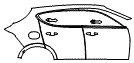 2023 Alfa Romeo Tonale VELOCE Door and Rear Fender Kit - PPF