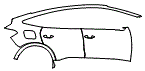 2022 Audi Q4 e-tron Door and Rear Fender Kit - PPF