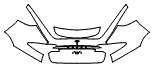 2023 Tesla Model X Trunk Lid and Rear Fender Kit - PPF