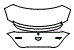 2022 Cadillac CT4 Trunk Lid Kit - PPF