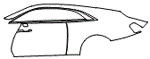 2025 Rolls Royce Spectre Door and Rear Fender Kit - PPF
