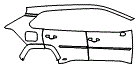 2021 Toyota RAV4 Prime Door and Rear Fender Kit - PPF