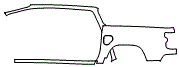 2023 Chevrolet Colorado Outer Bed Panel and A-Pillar Kit