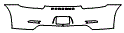 2016 Porsche 911 Carrera 4 Rear Bumper Kit