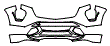 2025 Cadillac XT4 Sport Bumper Kit - PPF