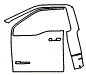 2024 Ford F-450 Door and A-Pillar Kit - PPF