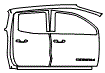 2023 GMC Canyon Rear Fender and Door Kit - PPF