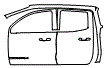 2024 GMC Canyon Rear Fender and Door Kit - PPF