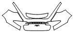 2024 Tesla Model X Trunk Lid and Rear Fender Kit - PPF