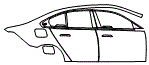 2024 BMW 5 Series Door and Rear Fender Kit - PPF