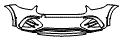 2024 Mercedes Benz GLC Coupe AMG GLC 43 Bumper Kit - PPF