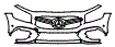 2024 Mercedes Benz GLB SUV 250 4MATIC Bumper Kit - PPF