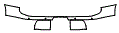 2025 Lexus GX Rear Bumper Kit - PPF
